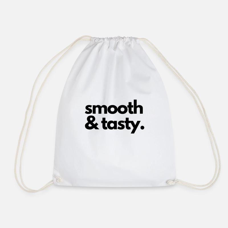 smooth and tasty - Turnbeutel - Weiß