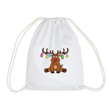 Noël - Sac de sport léger - blanc - Devant