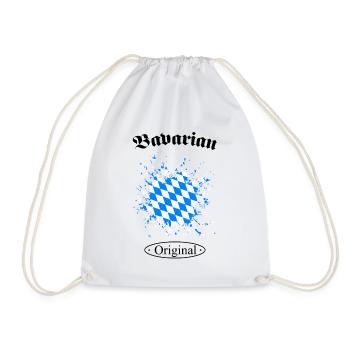 Bavarian Original Bayern Bavaria bayern - Drawstring Bag - white - Front