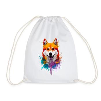 Akita - Sac de sport léger - blanc - Devant
