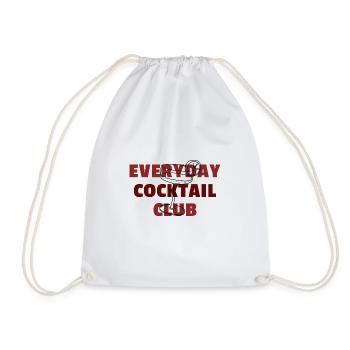 Everyday Cocktail Club - Design de cocktail amusant - Sac de sport léger - blanc - Devant