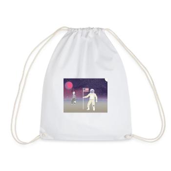 Astronaute et étranger - Sac de sport léger - blanc - Devant