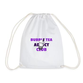 Bubble Tea Addict Club Fun Bubble Tea Design - Sac de sport léger - blanc - Devant