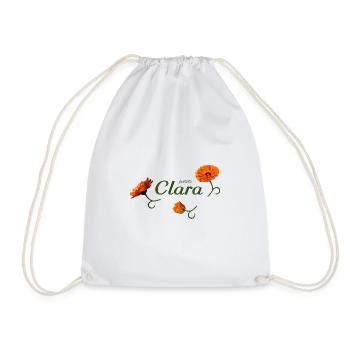 L’anniversaire de Clara Clara - Sac de sport léger - blanc - Devant