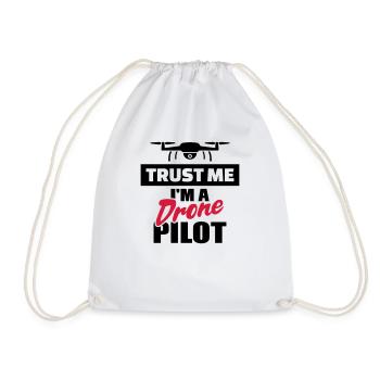 drone - Sac de sport léger - blanc - Devant