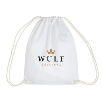 Logo original de la famille Wulf - Sac de sport léger - blanc - Devant