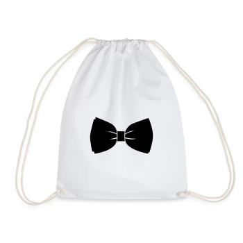 La chemise de mouche symbole - Sac de sport léger - blanc - Devant