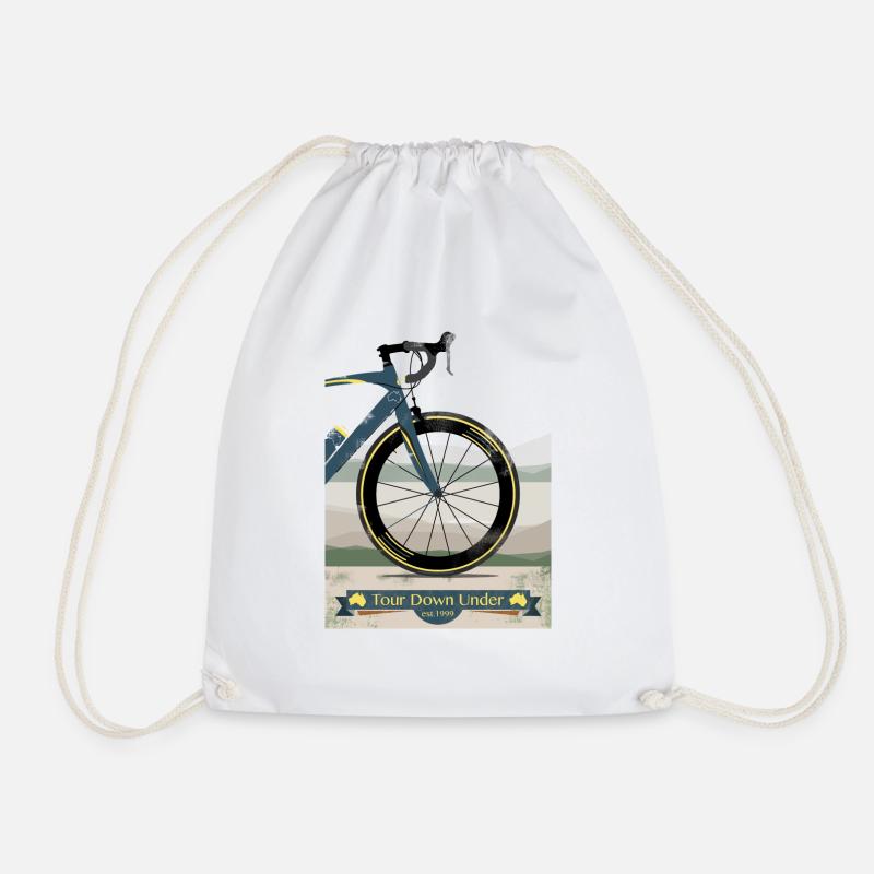 Tour Down Under Bike - Turnbeutel - Weiß