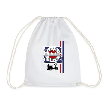 MOD LIFE - Drawstring Bag - white - Front