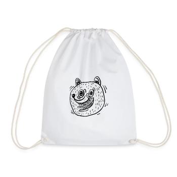 Berli - Drawstring Bag - white - Front