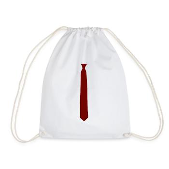 cravate - Sac de sport léger - blanc - Devant