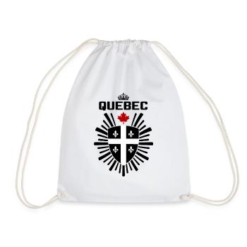 Quebec - Turnbeutel - Weiß - Vorne