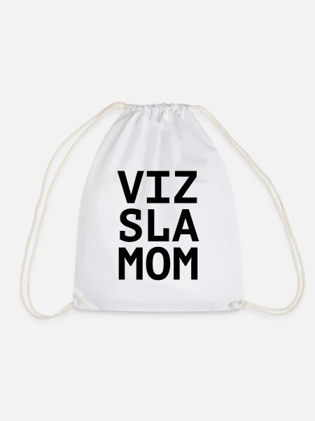Proud Magyar Vizsla Mother - Drawstring Bag - white