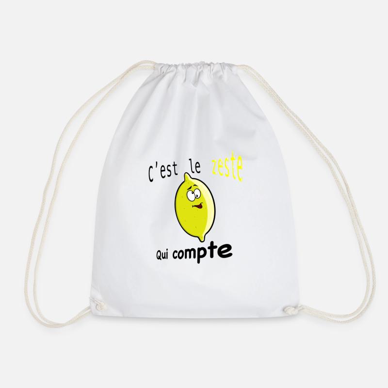 C’est le Zeste qui compte - Sac de sport léger - blanc