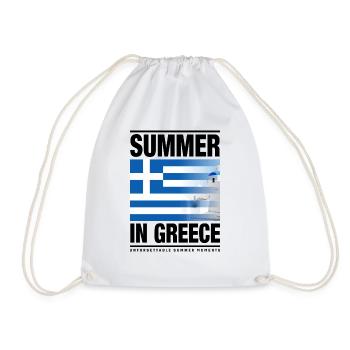 Summer in Greece 2 - Turnbeutel - Weiß - Vorne