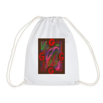 Art de Gacheuman. - Sac de sport léger - blanc - Devant