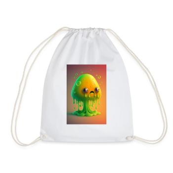 Zombie Frozen - Drawstring Bag - white - Front