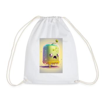 Zombie Frozen - Drawstring Bag - white - Front