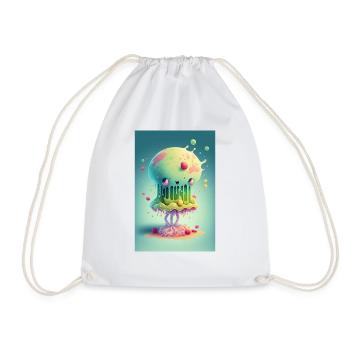 Zombie Frozen - Drawstring Bag - white - Front
