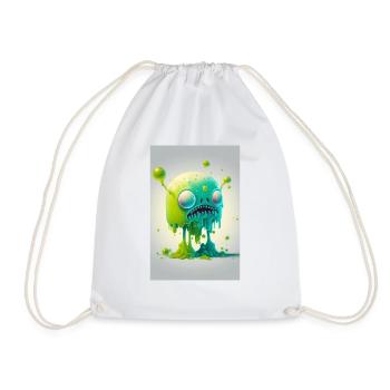Zombie Gelée - Sac de sport léger - blanc - Devant