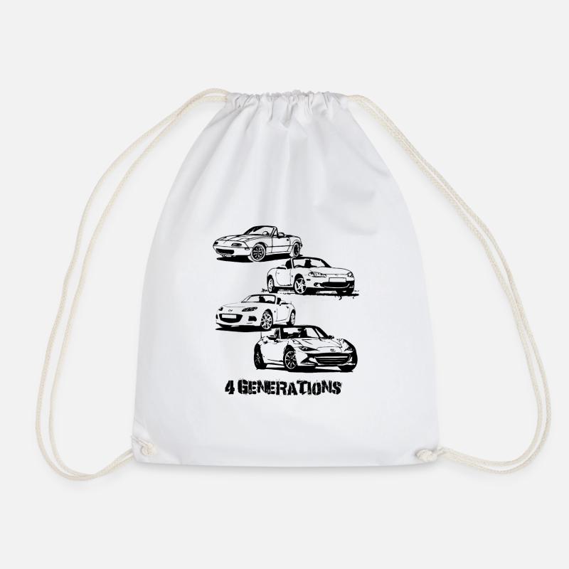 4GEN - Drawstring Bag - white