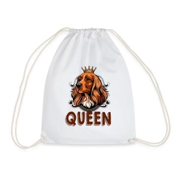 CHIEN COCKER QUEEN RACE MIGNON SAUVETAGE BERGER - Sac de sport léger - blanc - Devant