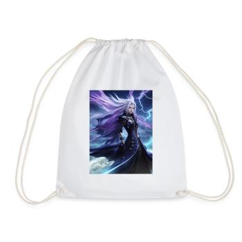 AI 3D Version 40 - Turnbeutel - Weiß - Vorne