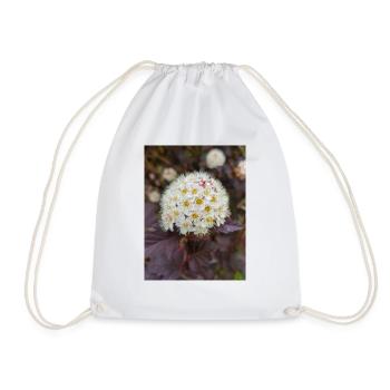 Neunrinde Blasenspiere Physocarpus capitatus - Turnbeutel - Weiß - Vorne