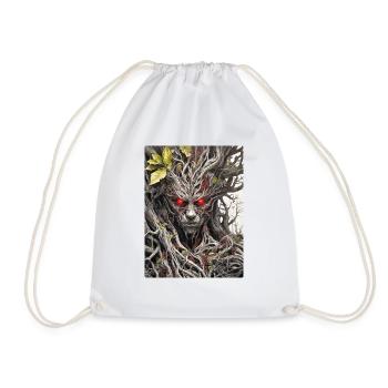 Spooky Plants 1.4 - Drawstring Bag - white - Front
