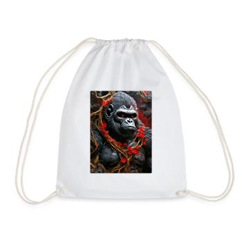 Plantes effrayantes Gorille 1.7 - Sac de sport léger - blanc - Devant