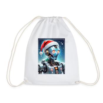 Robot Paysage d’Hiver 1.12 - Sac de sport léger - blanc - Devant