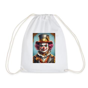Clown Steampunk 1.13 - Sac de sport léger - blanc - Devant