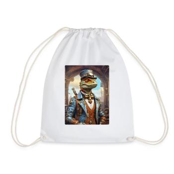 Dino Steampunk 1.20 - Sac de sport léger - blanc - Devant