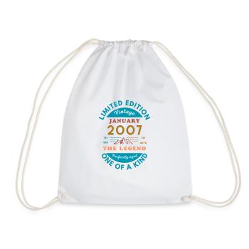 January 2007 Anniversaire Édition Limitée - Sac de sport léger - blanc - Devant