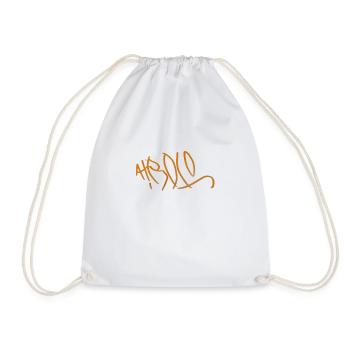 Airolo Souvenir - Drawstring Bag - white - Front