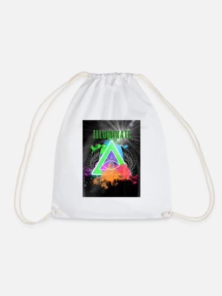 Illuminati - Turnbeutel - Weiß