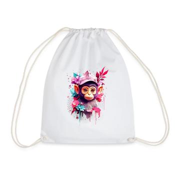 Singe Singe V1 24 12 - Sac de sport léger - blanc - Devant