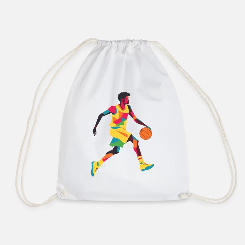Basketteur Basketteur - Sac de sport léger - blanc