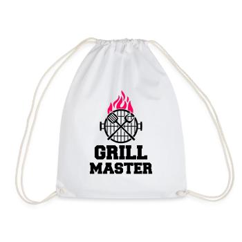 Maître du gril - Sac de sport léger - blanc - Devant