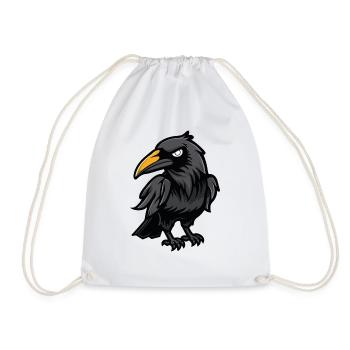 Bande dessinée Raven Animal - Sac de sport léger - blanc - Devant