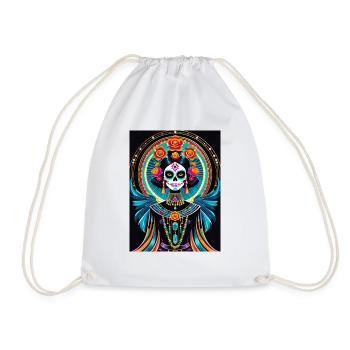 La Catrina - Sac de sport léger - blanc - Devant