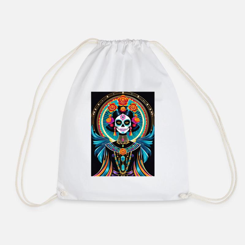 La Catrina - Turnbeutel - Weiß