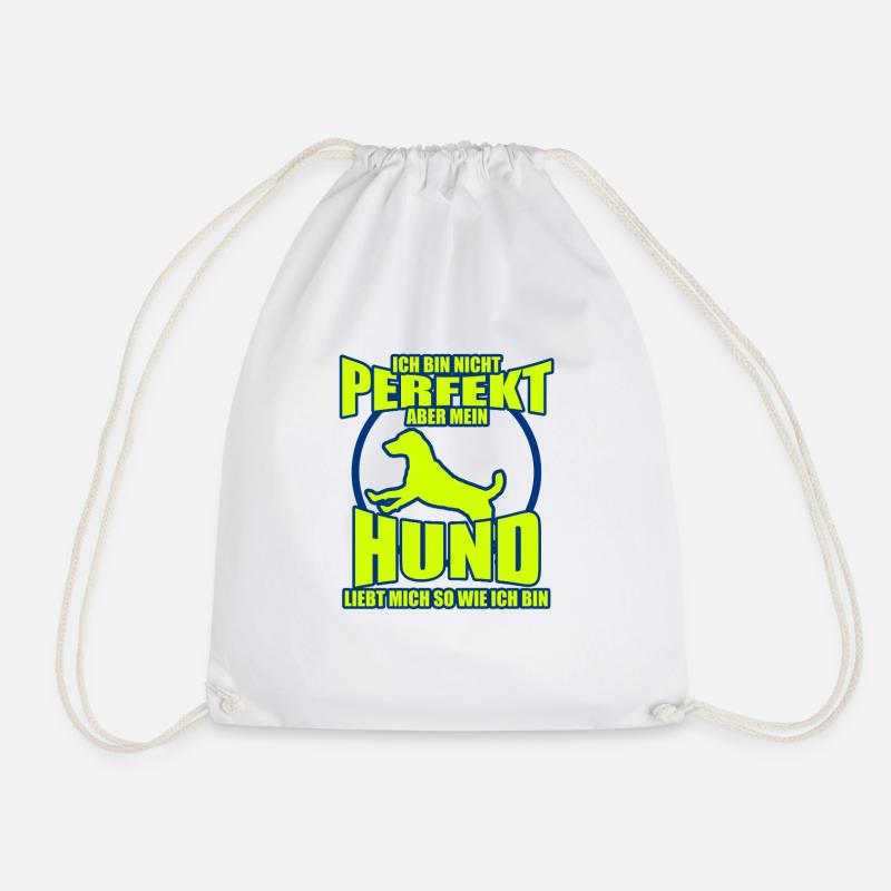 18 - Drawstring Bag - white