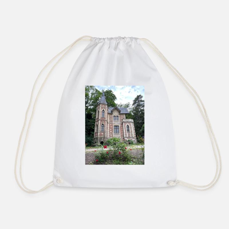 The Château d'If - Drawstring Bag - white
