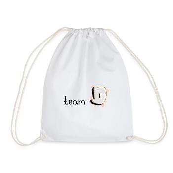 équipe D - Sac de sport léger - blanc - Devant