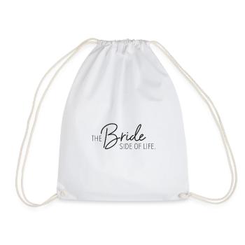 Le côté mariée de la vie | bientôt marié - Sac de sport léger - blanc - Devant