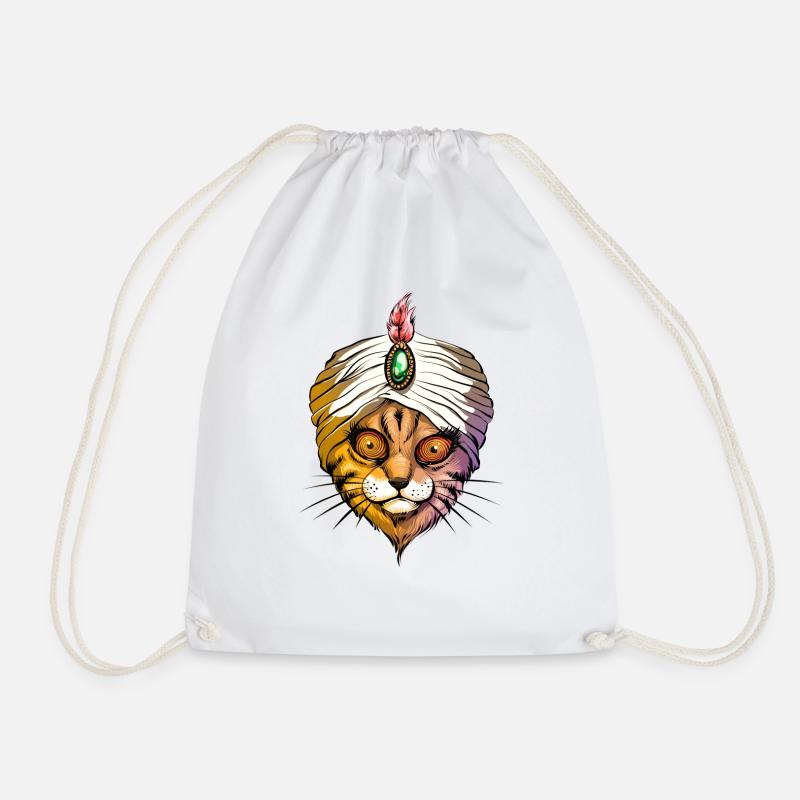 Fakir chat - Sac de sport léger - blanc