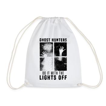 Ghost hunters - Drawstring Bag - white - Front