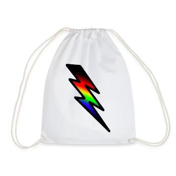 Ray Thunderbolt - Drawstring Bag - white - Front