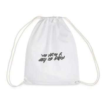 Nous avons une ville à brûler - Sac de sport léger - blanc - Devant